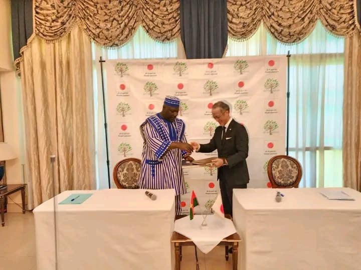 Burkina Faso : Le Japon offre plus de 29 millions de FCFA pour la réalisation de forages Koubri