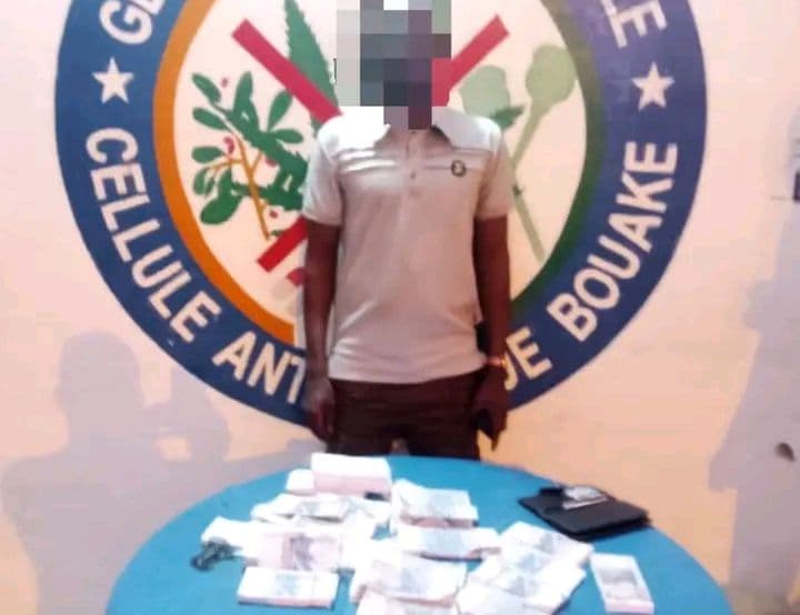 Côte d'Ivoire : Bouaké, un individu interpellé en possession de 37 millions fcfa en faux billets de banque
