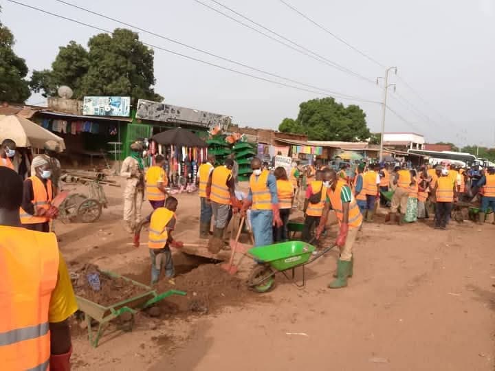 Burkina Faso : Bobo-Dioulasso, plus d'une centaine de personnes commises à des travaux d’intérêt communautaire