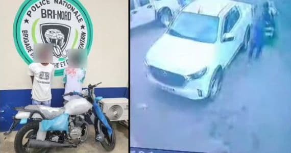 Côte d'Ivoire : À Abidjan, 02 individus mis aux arrêts pour vol à l'arraché suivi d'un accident mortel