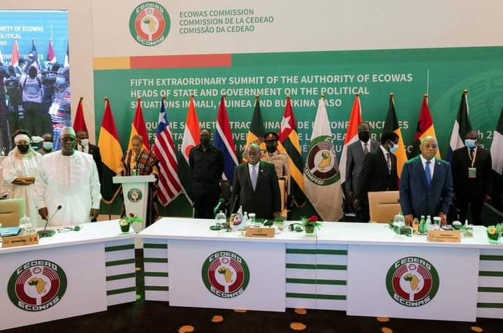 Ghana : Un sommet de la CEDEAO sur le Mali, Burkina Faso et la Guinée annoncé ce vendredi à Accra