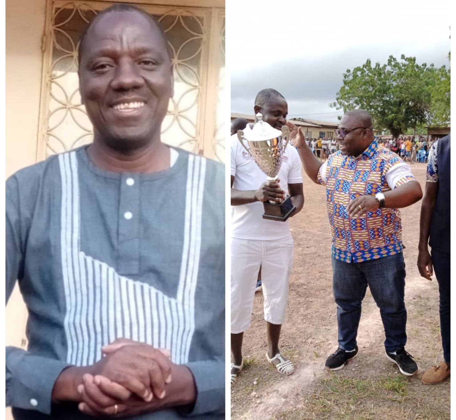 Côte d'Ivoire : Pour la finale d'un tournoi dans le canton Zikobré, Dr Charles Rabé cadre RHDP aux côtés des jeunes à Sérihio