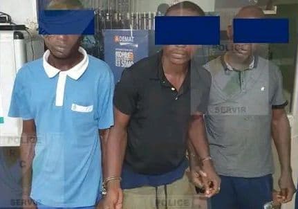 Côte d'Ivoire : Riviera Attobann, en plein vol, des individus mis aux arrêts par la BAC