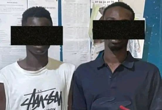 Côte d'Ivoire : Deux individus mis aux arrêts pour vol à l'arraché à Yamoussoukro