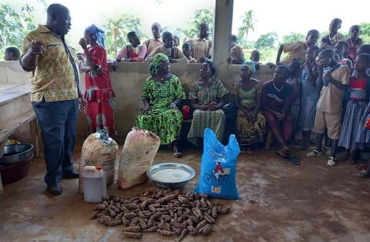 Côte d'Ivoire : Danané, des cantines scolaires pourvues en vivre par des groupements de femmes