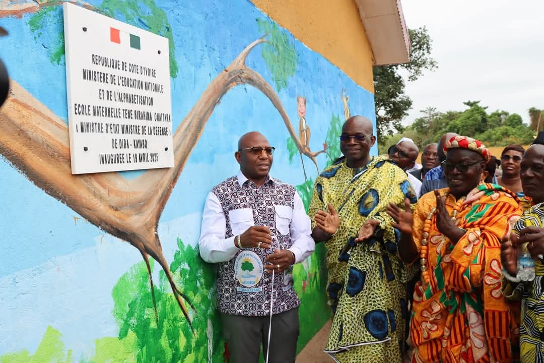 Côte d'Ivoire : Bocanda, l'école maternelle Tené Birahima Ouattara de Dida-Kayabo inaugurée