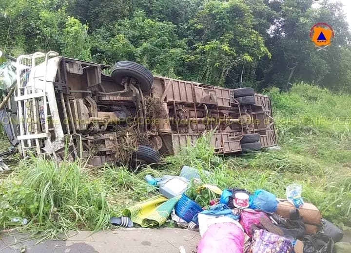 Côte d'Ivoire : Axe Toumodi-Oumé, un car de 70 places déverse ses passagers dans le décor, des dizaines de victimes