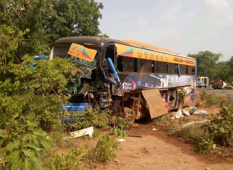 Côte d'Ivoire : Kanawolo, un Italien à bord d'un véhicule 4X4 tué dans une collision avec un car UTRAKO