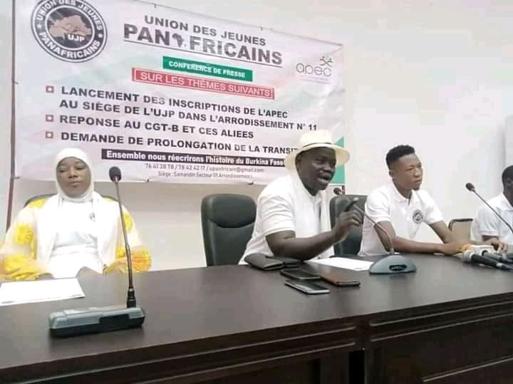 Burkina Faso : L'UJP appelle à une prolongation de la transition pour concrétiser ‹‹ les chantiers déjà amorcés…››