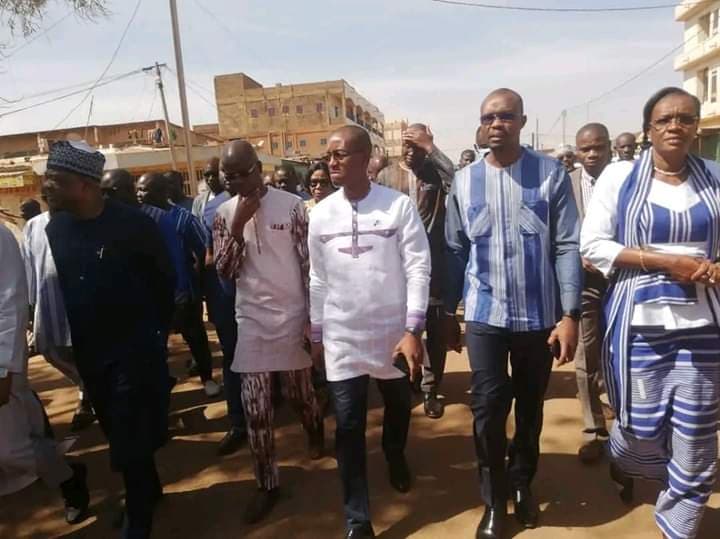 Burkina Faso : Ouagadougou, incendie du marché Sankar Yaaré, les dégâts estimés à 70% selon le ministre du Commerce Serge Poda