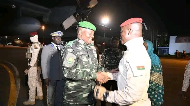 Burkina Faso : Le Général Tiani à Ouagadougou après un séjour à Bamako
