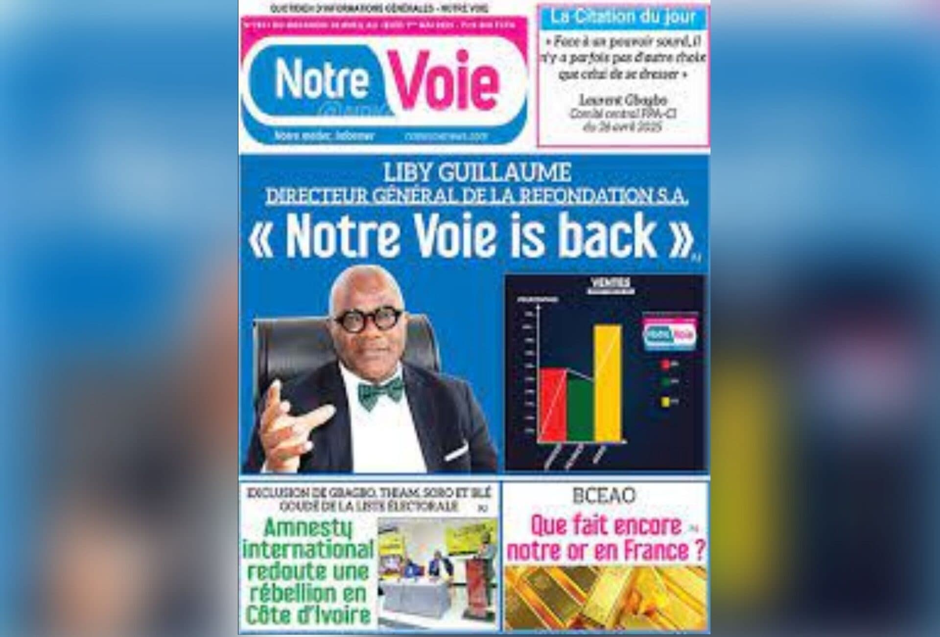 Côte d'Ivoire : Crise au journal "Notre Voie" : deux mois de salaires impayés pour les journalistes