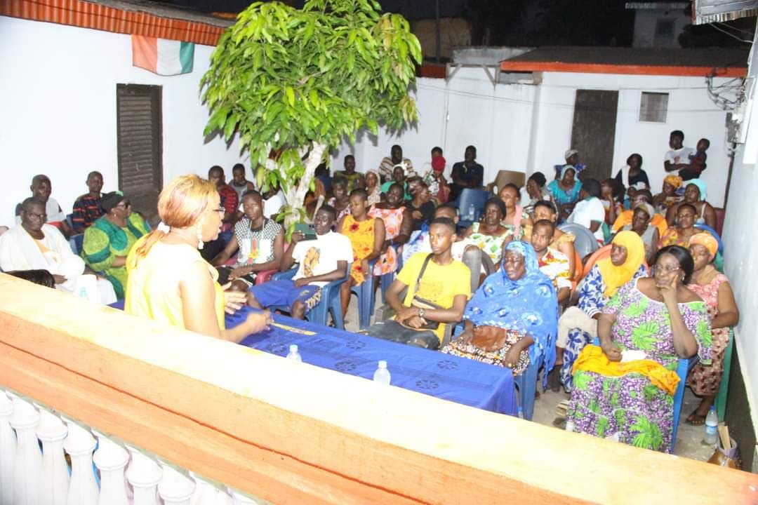 Côte d'Ivoire : Dimbokro, les populations du quartier Coulibaly réaffirment leur soutien à toutes les actions du Ministre Maire Adama Coulibaly
