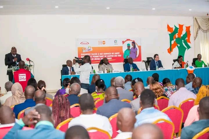 Côte d'Ivoire : Bouaké, initié par l'UNFPA, le projet « 2 heures pour la vie » lancé depuis Abidjan par le ministe Pierre Dimba