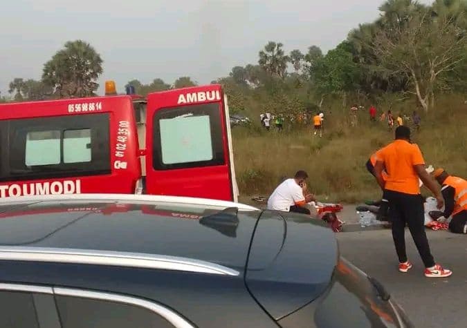 Côte d'Ivoire : À Toumodi, Niakara et Divo, plusieurs victimes enregistrées dont deux décès dans des accidents de la circulation
