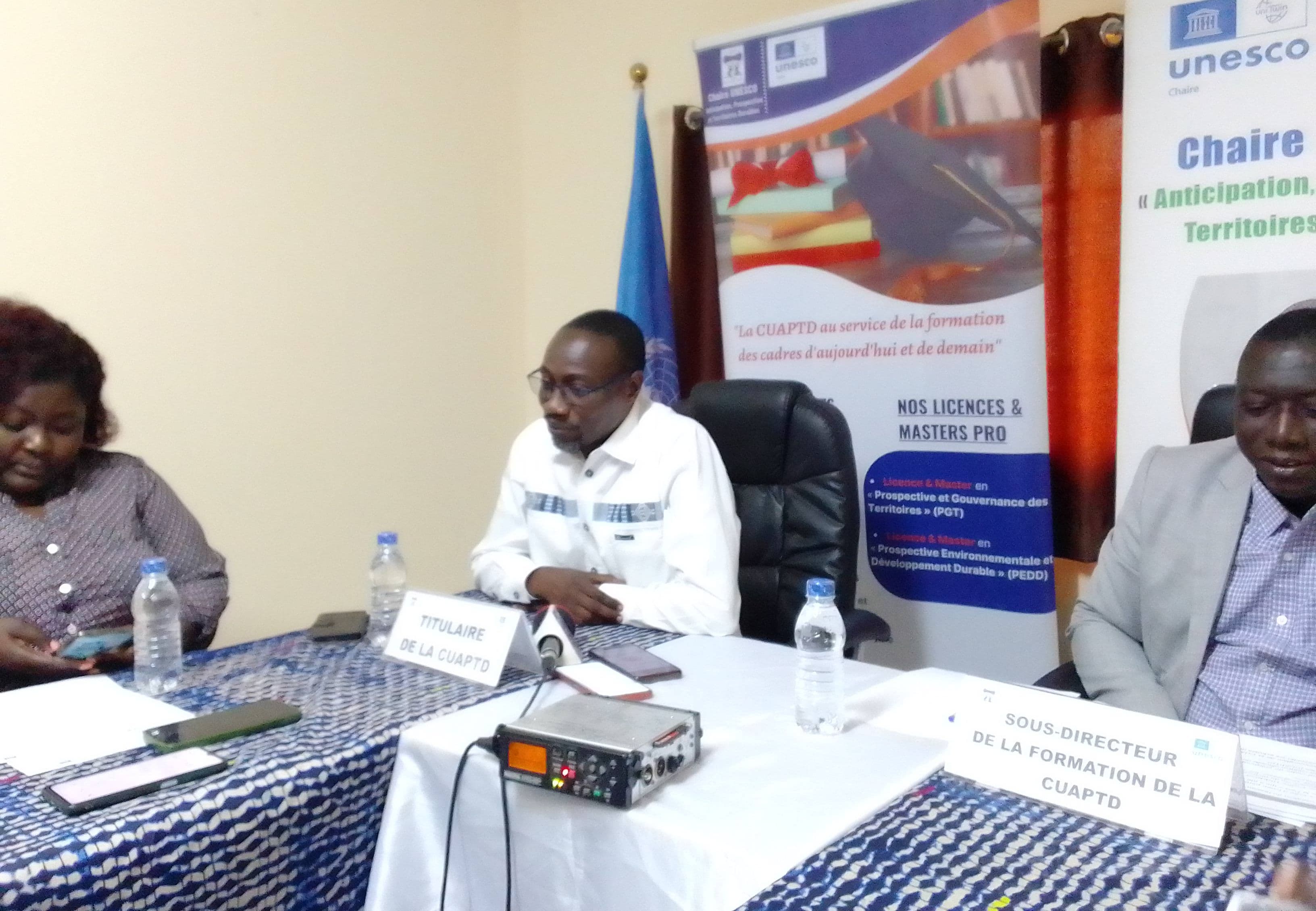 Côte d’Ivoire : Bouaké, le Pr Kouamé Dhédé présente deux formations diplômantes de la CUAPTD de l'UAO