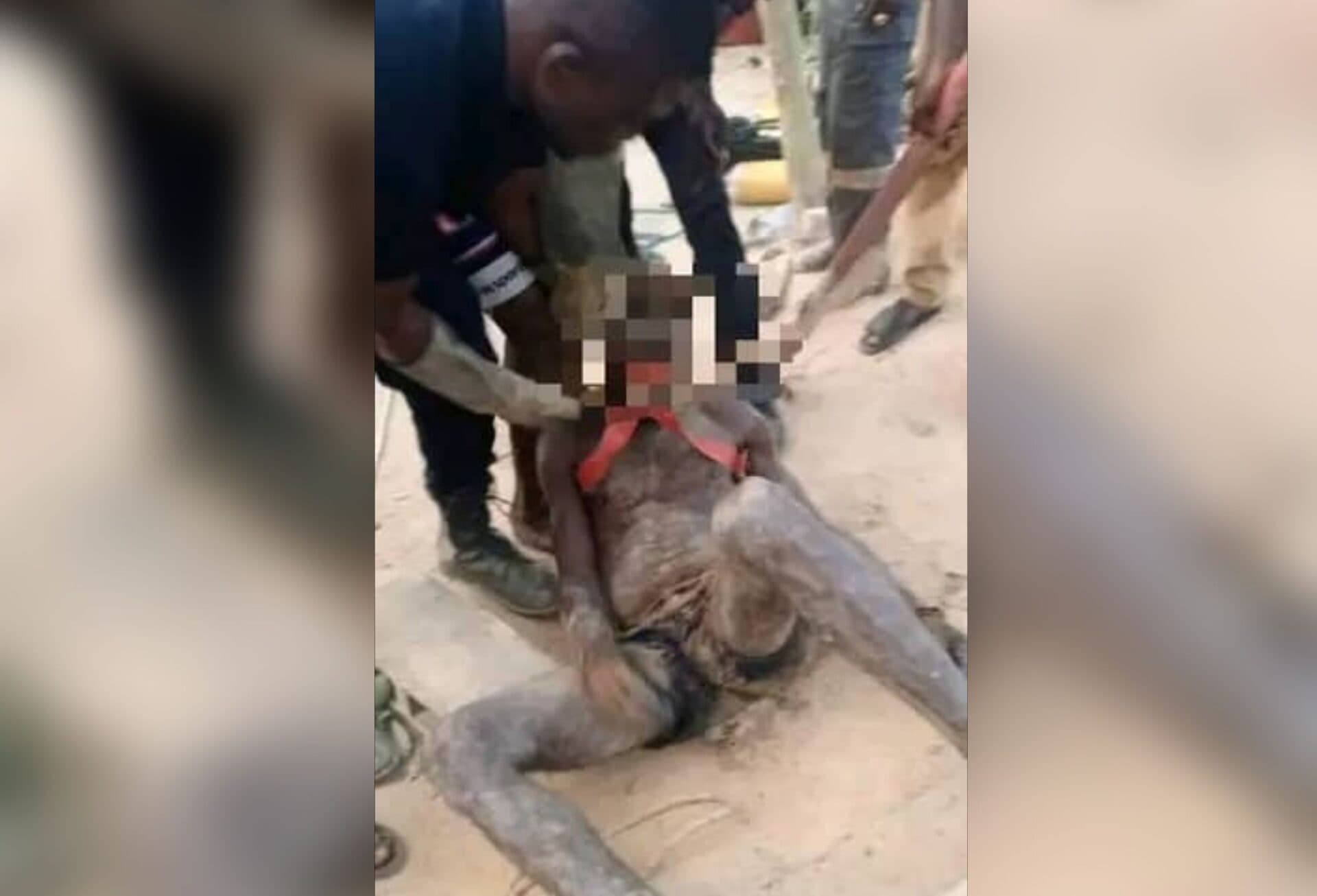Côte d'Ivoire : Agboville, un puisatier bloqué à 10 mètres de profondeur en détresse respiratoire secouru par le GSPM