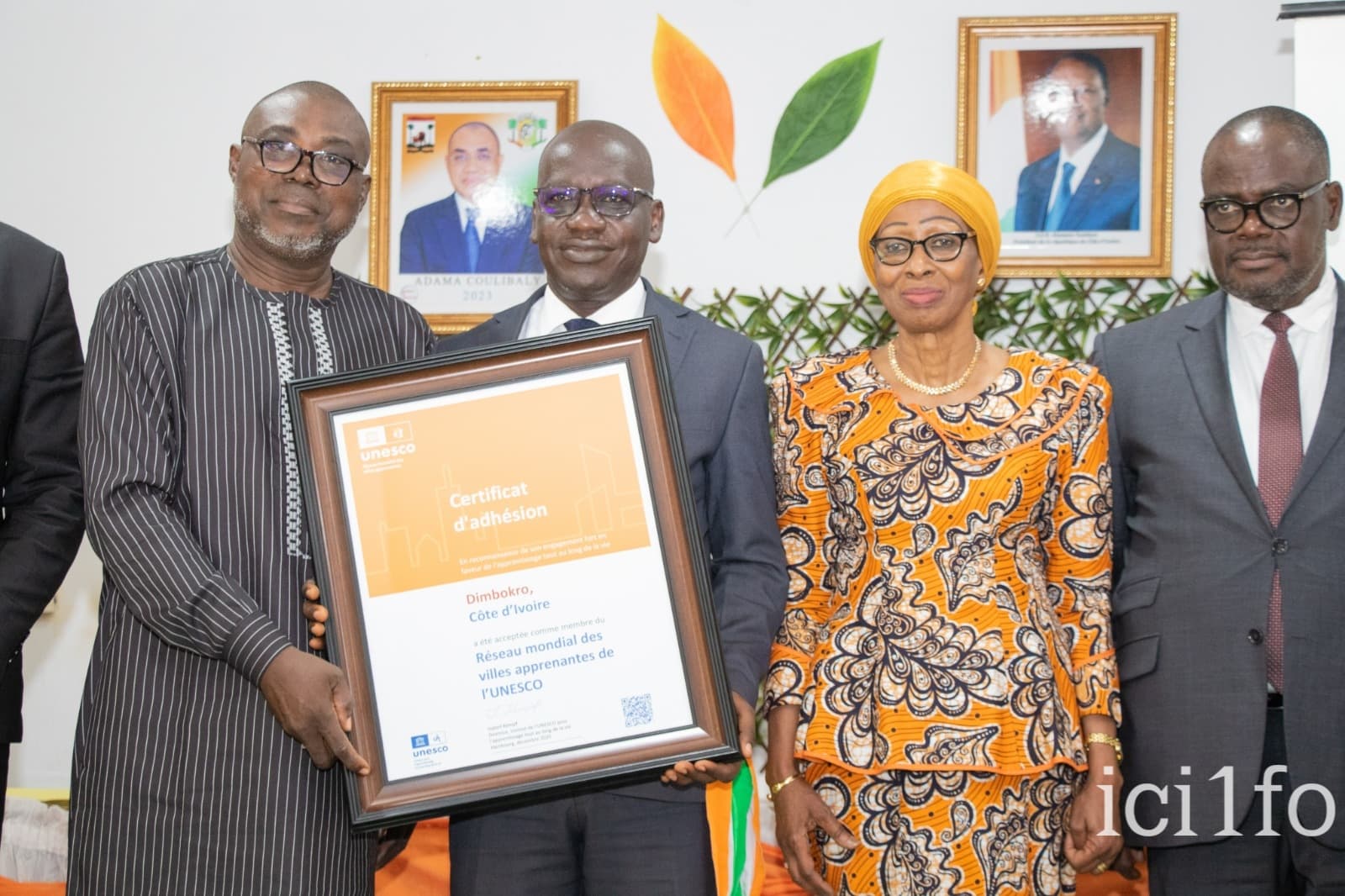 Côte d'Ivoire : Dimbokro intègre officiellement le Réseau mondial des villes apprenantes de l’UNESCO
