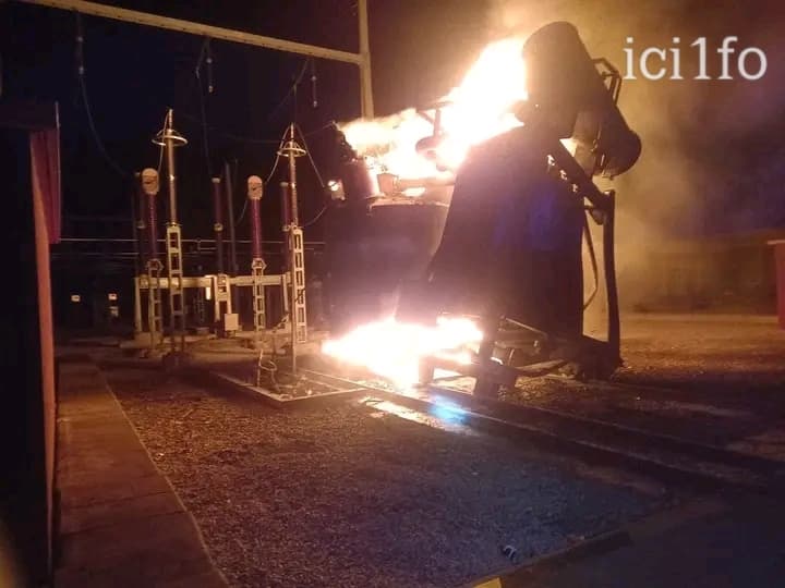 Côte d'Ivoire : Ferké, la base CIE touchée par un incendie 