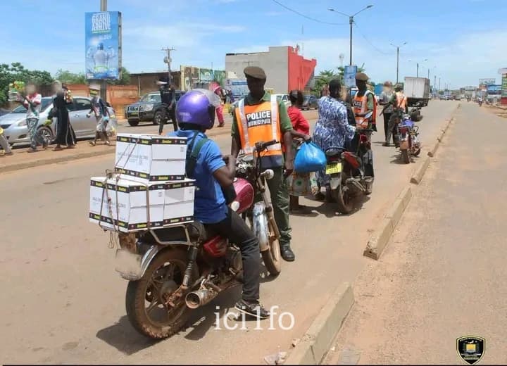 Burkina Faso : Ouagadougou, près de 300 motos en fourrière pour non-respect des bandes cyclables