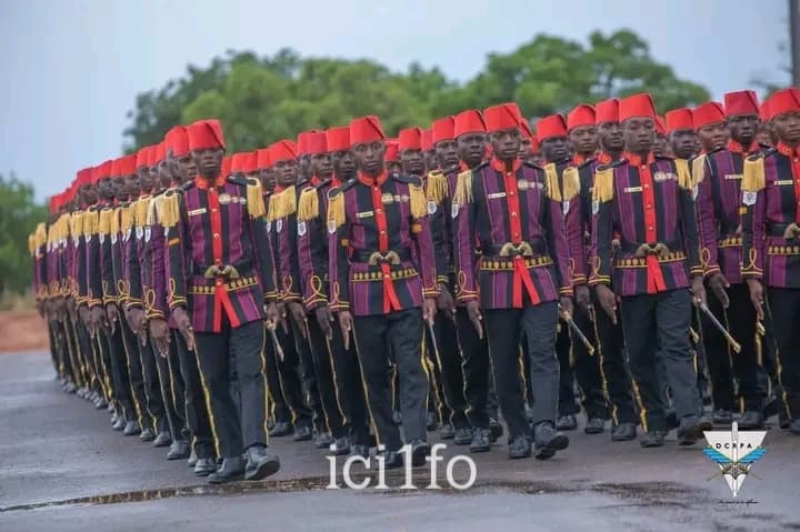 Burkina Faso : 25ᵉ promotion de l'AMGN, 218 nouveaux sous-lieutenants rejoignent les rangs des armées africaines