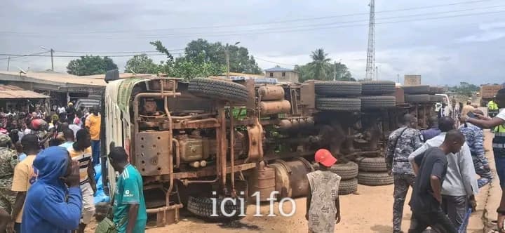 Côte d'Ivoire : Soubré, une remorque d'engrais écrase 3 enfants, une fillette de 2 ans tuée sur le coup