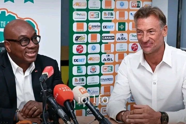 Côte d'Ivoire : Hervé Renard nommé sélectionneur des Éléphants officiellement présenté 