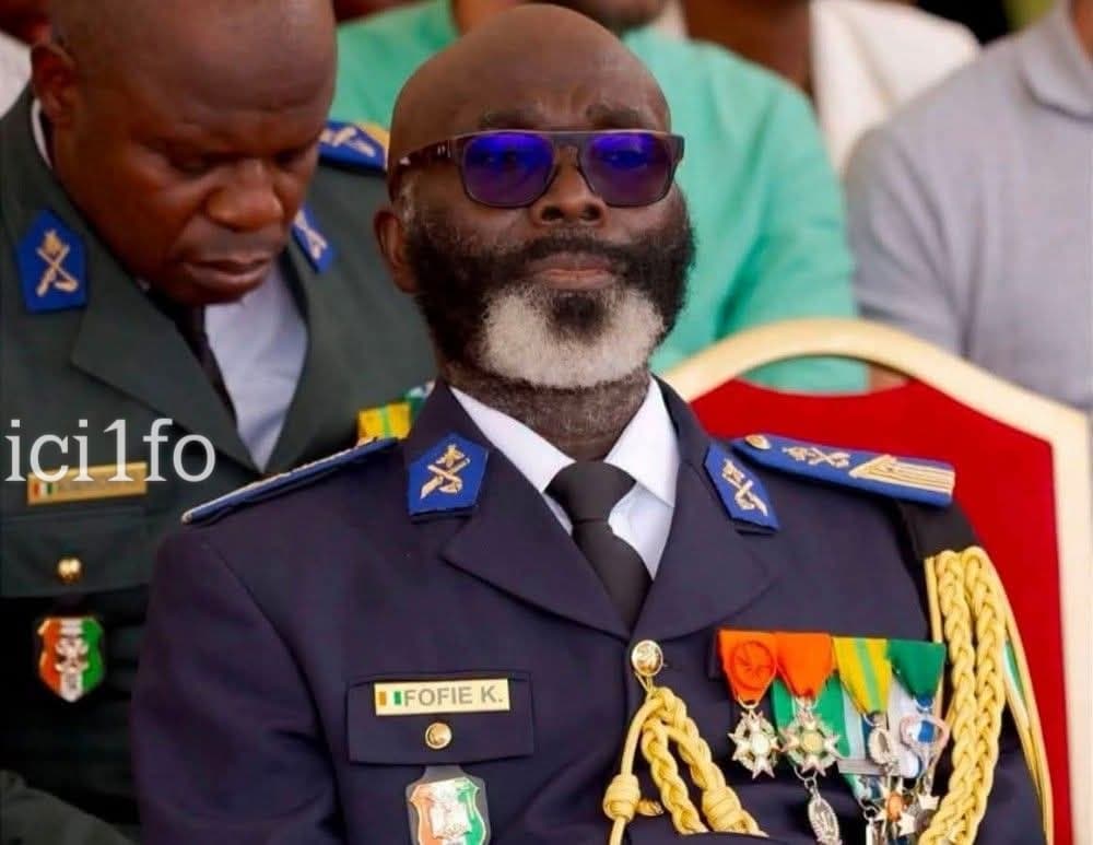Côte d'Ivoire : Le commandant de la région militaire de Daloa, Fofié Kouakou Martin, meurt à 58 ans