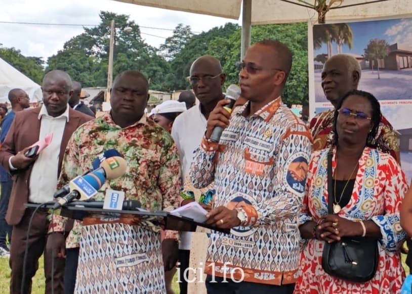 Côte d'Ivoire : À Kékrénou, le Ministre Assahoré par la voix de l'Hon. Koumoin appelle la jeunesse à l’union et à la protection de l’environnement