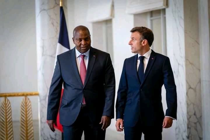 Centrafrique : En France, Touadera en tête à tête avec Macron à Paris