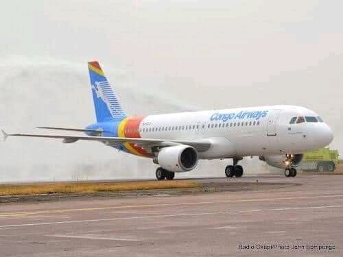 RDC : Pour réparation du moteur de l'unique avion de Congo Airways, tout le pays confronté à un souci de déplacement