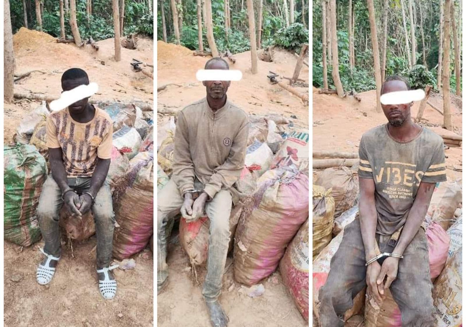 Côte d'Ivoire : Orpaillage clandestin à Oumé, 3 individus en attente de jugement