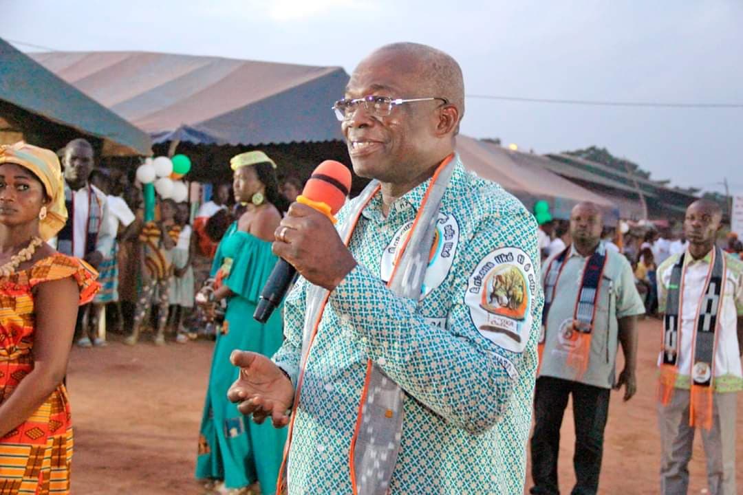 Côte d'Ivoire : Bocanda, N'guessan Lataille Koffi communie avec les populations de la tribu Assika