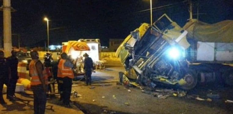 Côte d'Ivoire : Yamoussoukro, 9 personnes tuées dans une collision entre un car et un camion-citerne