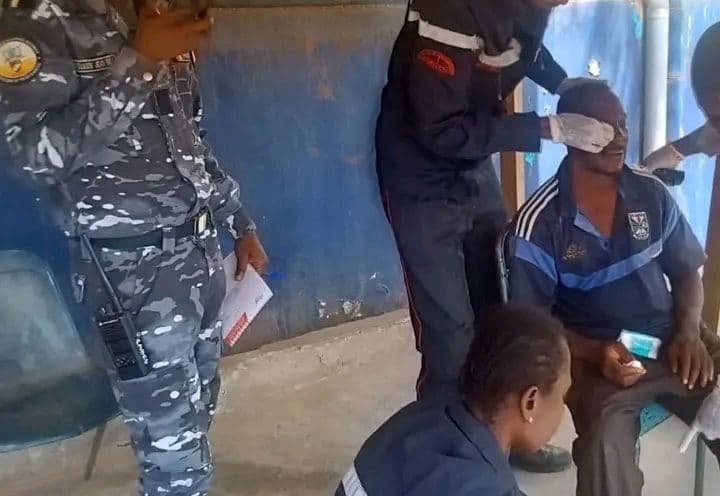 Côte d'Ivoire : Aboisso, un homme projeté par un tourbillon