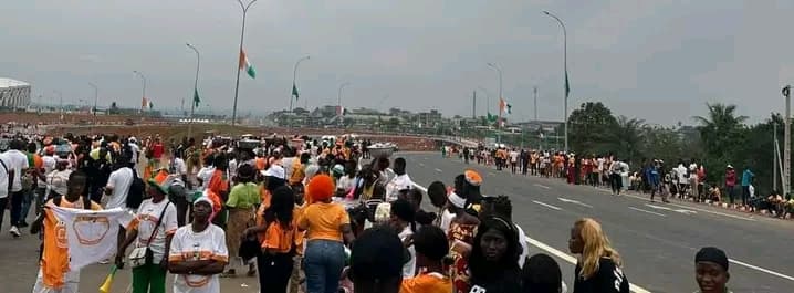 Côte d'Ivoire : CAN2023, ambiance de jour de match dans les rues d'Abidjan