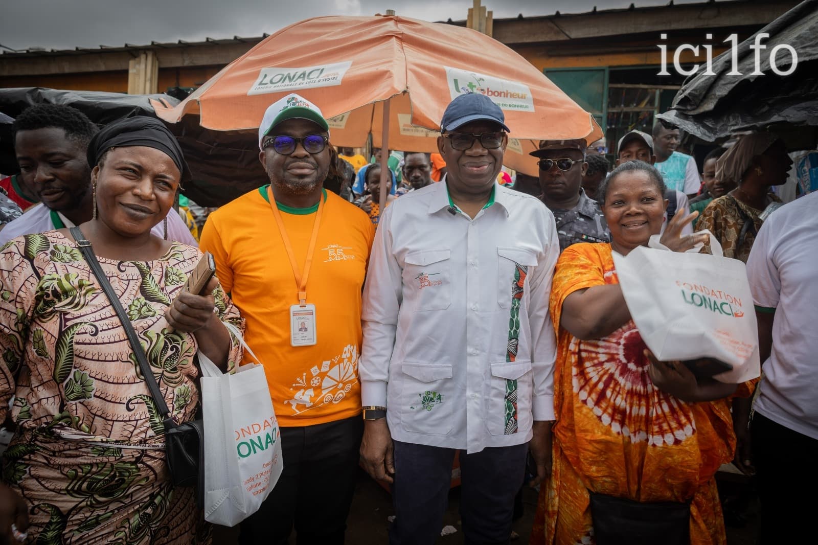 Côte d'Ivoire : 55 ans de la LONACI, Abobo donne le coup d’envoi de la caravane anniversaire