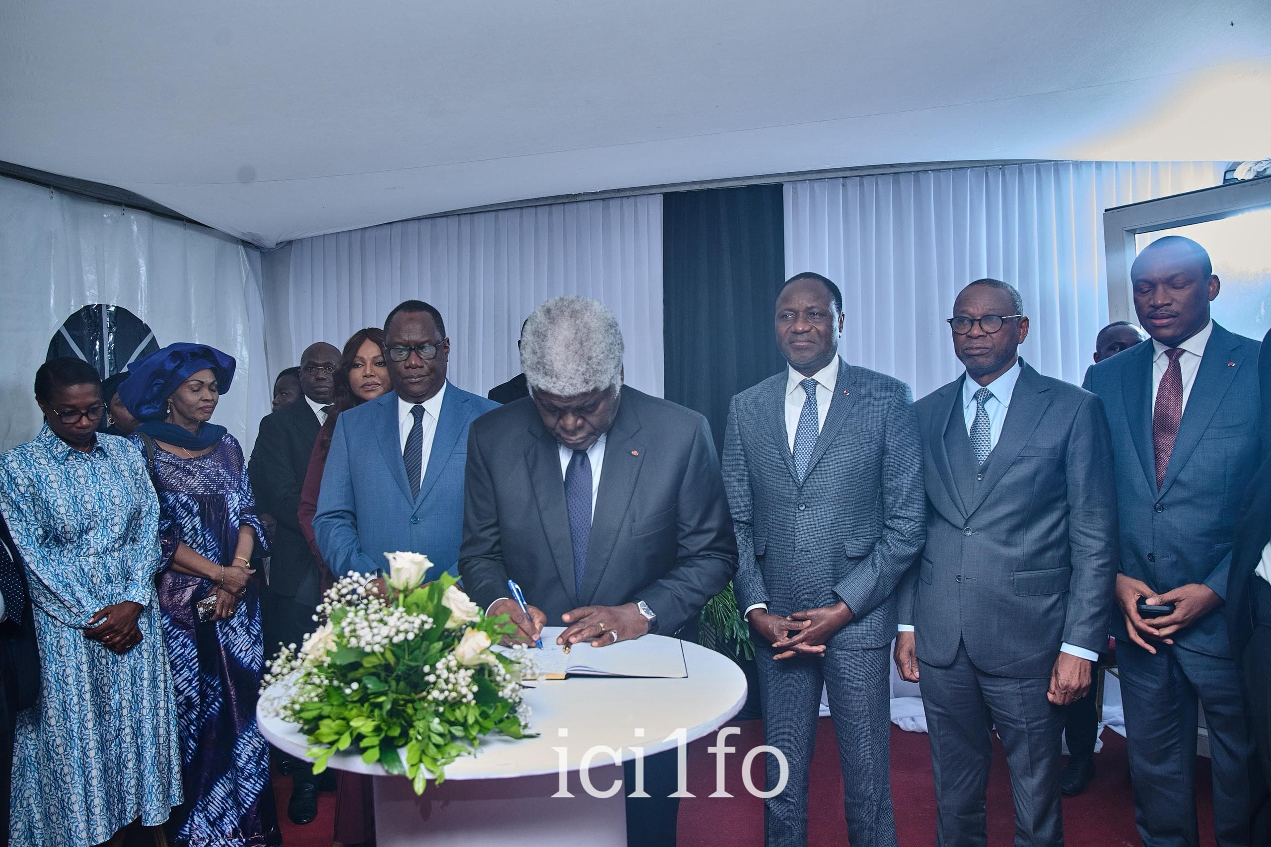 Côte d’Ivoire : La République tout entière aux côtés du ministre Amadou Koné, endeuillé