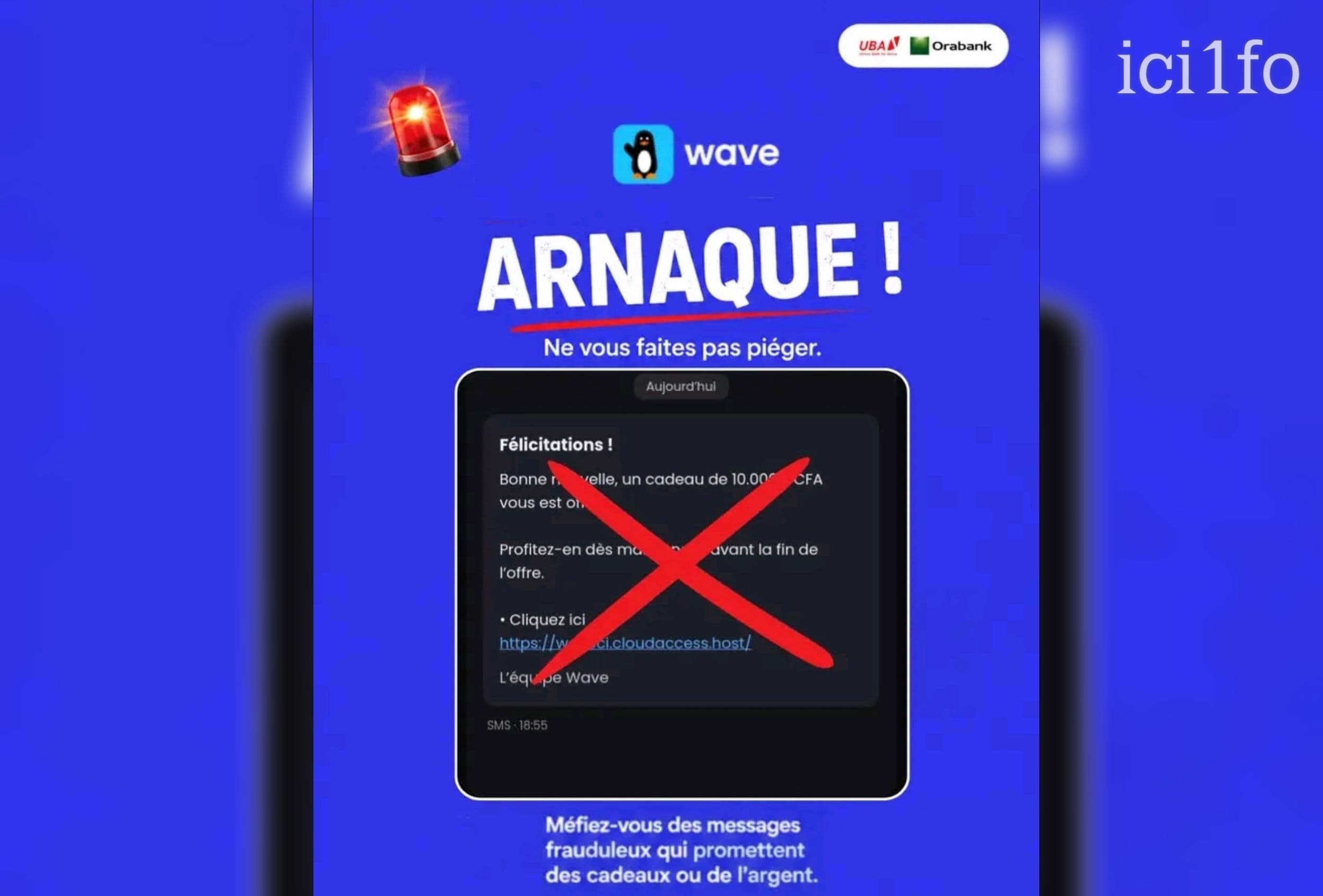Côte d'Ivoire : ALERTE ARNAQUE, Wave met en garde contre de faux messages et appels