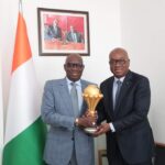 Côte d’Ivoire : La LONACI accueille le trophée de la Coupe d’Afrique des Nations