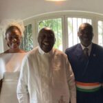 Côte d’Ivoire : Laurent Gbagbo et Nady Bamba se sont mariés à la mairie et à l’église