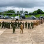 Côte d’Ivoire : Gbêkê, 2e manœuvre militaire aérienne conjointe armée ivoirienne – armée française 