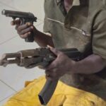 Côte d&rsquo;Ivoire : Adzopé, armé d&rsquo;une kalachnikov et d&rsquo;un pistolet automatique, un homme en pleine tentative de cambriolage mis aux arrêts 
